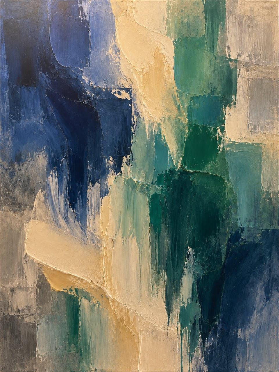 Artwork before color restoration